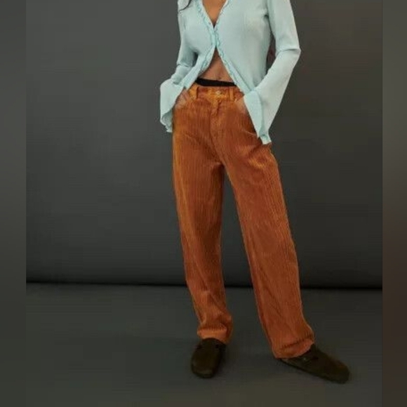 BDG Orange Corduroy Pants - Picture 7 of 15